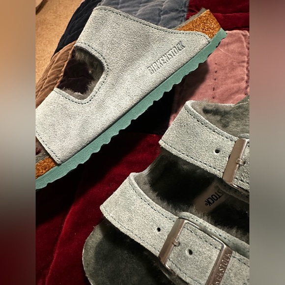 Birkenstock Arizona shearling sandals - Picture 3 of 7